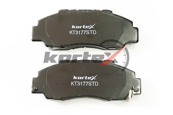 Колодки торм. HONDA ACCORD -03CIVIC -01CR-V -02HR-V 99- перед.к-т KT3177STD KT3177STD KORTEX