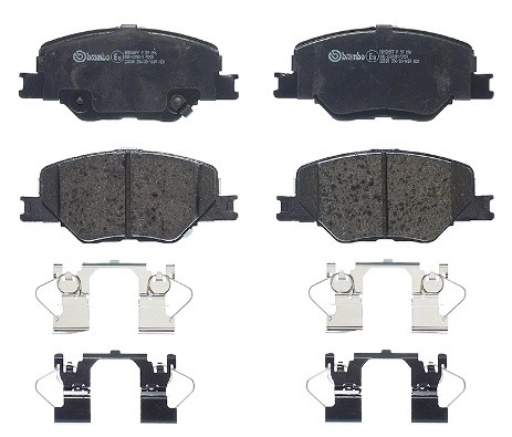 Колодки тормозные OPEL Insignia передние (4шт.) BREMBO P59096 BREMBO