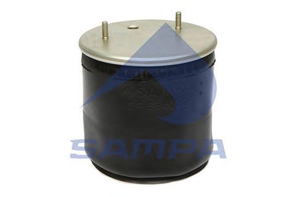 Рессора пневматическая без стакана; (2 шп.+возд. / 1 отв.); SAF 2618V без стакан SP554022 SAMPA