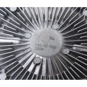 Вискомуфта VOLVO FM12 (93-) привода вентилятора (без крыльчатки) MEGAPOWER 130-12-108 MEGA POWER