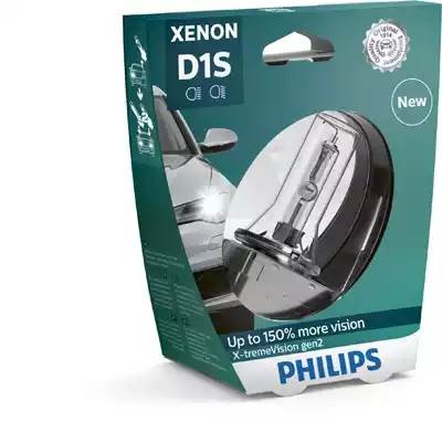 Лампа ксеноновая D1S 35W +150% PK32d-2 4800K Xenon X-Treme Vision Gen2 PHILIPS 85415XV2S1 PHILIPS