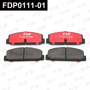 FDP0111-01 колодки дисковые! задние\ Mazda 626 GF/GW 97-02 FDP0111-01 FAP