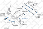 опора шаровая верхняя!\ Jeep Cherokee 84-01/GrCherokee 93-03/Wrangler 87-04 52K-3134T-SX STELLOX