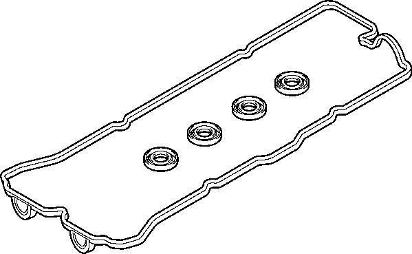 прокладка клапанной крышки!\ Nissan Almera/Primera 1.4/1.6 GA14DE/GA16DE 90-00 389.330 ELRING