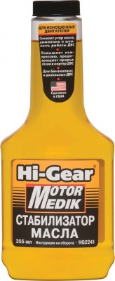 Присадка в масло для двигателя стабилизатор масла 355мл HI-GEAR HG2241 HI GEAR