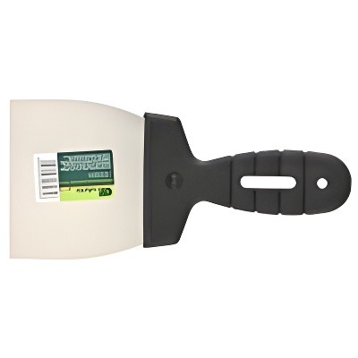 Шпатель 100мм нержавеющая сталь пластиковая ручка СИБРТЕХ 85435 SIBRTEC