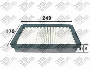 фильтр воздушный!\Mazda 626/929 2.0/2.2 86-91, Hyundai Accent 1.5/1.6 00> A463J JS ASAKASHI