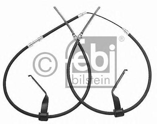 Трос стояночного тормоза FORD Transit (для сдвоенных колес) FEBI 05781 FEBI BILSTEIN