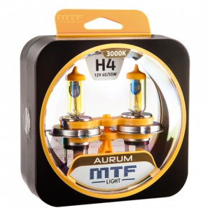 Лампа 12V H4 60/55W P43t бокс (2шт.) Aurum MTF HAU1204 MTF