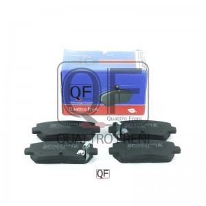 колодки дисковые з.!\Hyundai Santa Fe 2.4i/2.7 V6/2.0CRDi 01> QF81802 QUATTRO FRENI