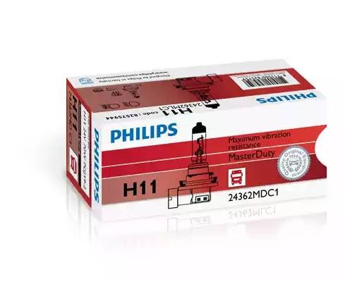 Лампа 24V H11 70W PGJ19-2 Master Duty PHILIPS 24362MDC1 PHILIPS