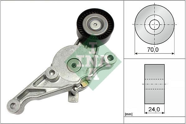 VW CADDY III/ GOLF V/PASSAT [B6] 70 x 24 534 0151 10 INA