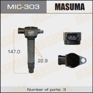 катушка зажигания! \Mitsubishi ASX/Lancer 1.8/2.0 06-> MIC-303 MASUMA