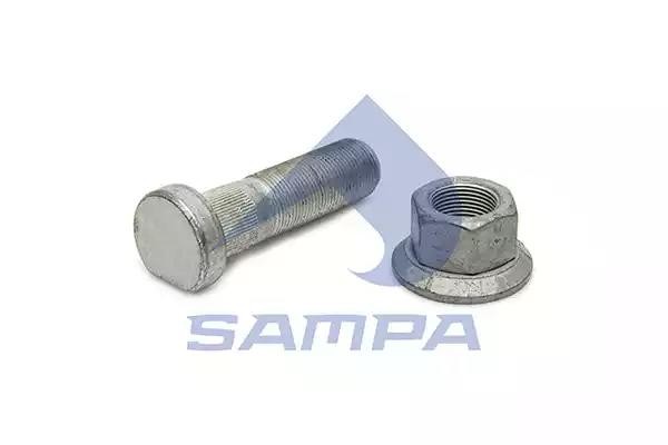 Шпилька колесная с гайкой М22х1.5х78 075624 SAMPA