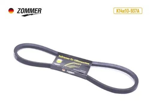 Ремень вентилятора для а/м с дв. ЯМЗ-236 (937, 14х10) "ZOMMER" усиленный 18442 ZOMMER