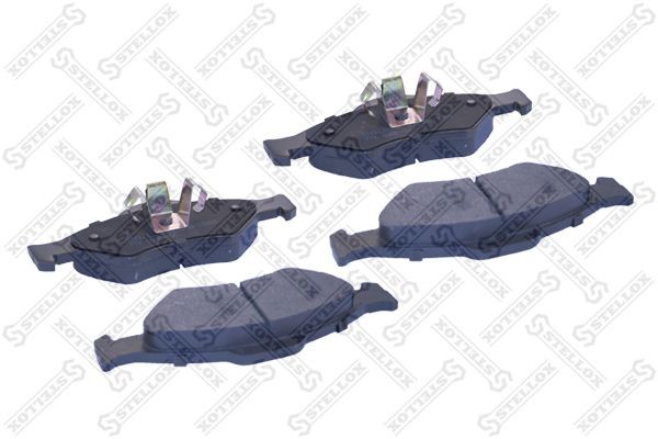 колодки дисковые передние! с антискрип. пластинами\ Ford Fiesta 1.6 16V/1.8Di 00 776-000B-SX STELLOX