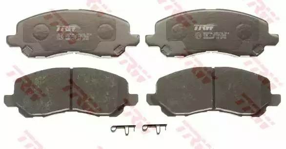 Колодки передние MITSUBISHI LANCER (CS, CY) GDB3287 GDB3287 TRW