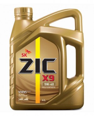 Масло моторное ZIC X9 SN/CF/A3/B3/A3/B4 5W40 синт.4л 162000 ZIC