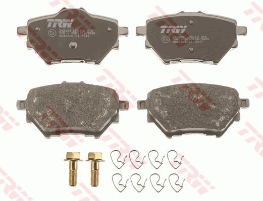 Колодки задние PEUGEOT 308 II (для диска 268мм) GDB2036 GDB2036 TRW
