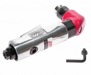 Пневмодрель угловая, патрон 10мм, 1900 об/мин, 90PSI JTC /1/20 JTC-3833 JTC TOOLS
