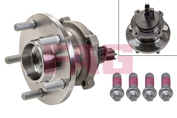 FORD FOCUS II/C-MAX/ ABS // С ДАТЧИКОМ 713 6789 40 FAG