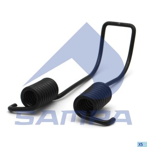 Пружина BPW полуприцепа колодок стяжная (100x18.5x3.5) SAMPA 070.195 SAMPA