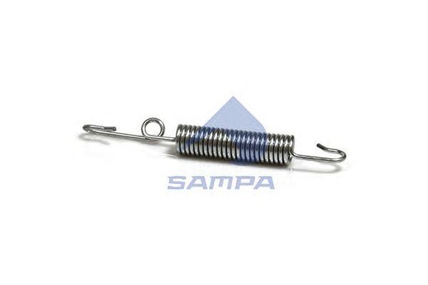 возвратная пружина! 180x21x3.2\ BPW 070.186 SAMPA