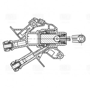 Цилиндр сцеп. для а/м Ford Fusion (02-) (главн.) (CF 8015) CF 8015 TRIALLI