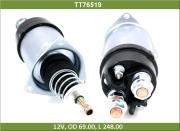 реле стартера пусковое! 12V соленоид на три болта\ FRL, INTERN TT76519 TESLA TECHNICS