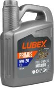 L034-1309-0405 LUBEX Синт. мот.масло PRIMUS EC 5W-20 SN+RC GF-5 (5л) L03413090405 LUBEX