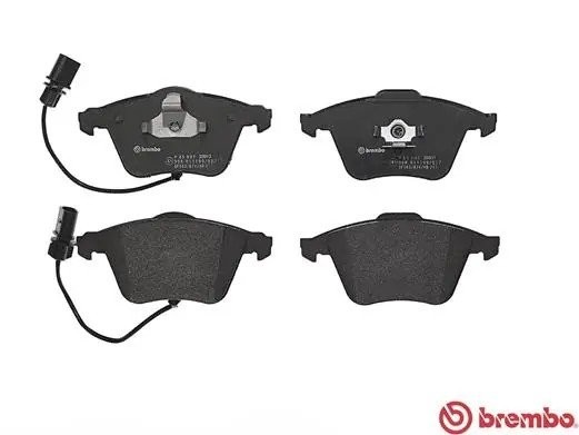 Колодки тормозные AUDI A6 (05-10) передние (4шт.) BREMBO P85097 BREMBO