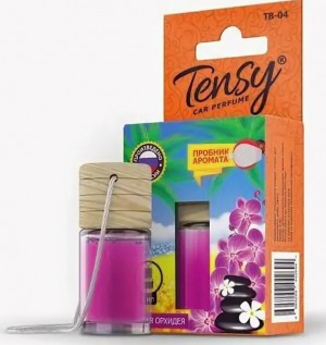 ароматизатор! TENSY (TB-04) подвесной, жидкость, бутылочка 'Ночная орхидея'\ TB04 TENSY
