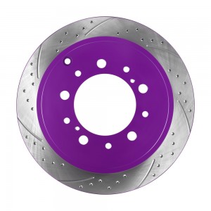 Диск тормозной TOYOTA Sequoia,Tundra (06-) задний (перфорированный) (1шт.) NIBK RN1267DSET NIBK