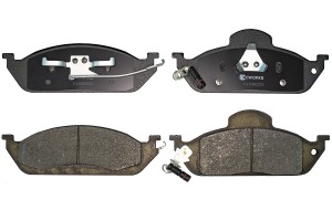 Тормозные колодки передние, Low Metallic C11CR0252 C11CR0252 CWORKS