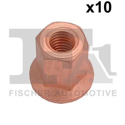 Гайка M8x1.25 SW13 h17мм Citroen 988-0817.10 988-0817.10 FISCHER