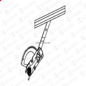 стеклоподъемник! левый \ MAN F2000 M20175 COVIND