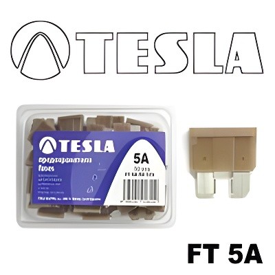 Предохранитель флажковый FT 5А TESLA FT 5A.50 TESLA