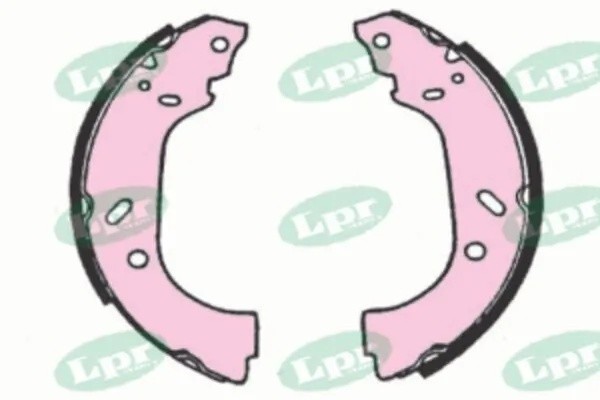 Комплект тормозных колодок 07150 07150 LPR