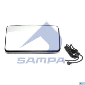 Зеркало MAN с электроприв/подогр 022101 SAMPA