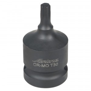 головка ударная! торцевая 1/2''DR внешний TORX T30, L=45мм ATAS052 AIRLINE