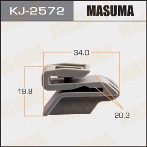 клипса!\ Renault Logan/Sandero/Duster 04>, Niisan Note Qashqai/Pathfinder KJ-2572 MASUMA