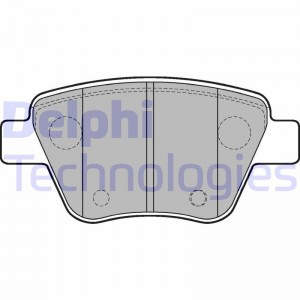 LP2178 колодки дисковые з.\ Audi A3, VW Golf, Skoda Yeti/Superb 1.2-3.2 08> LP2178 DELPHI