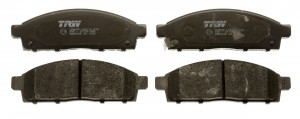 Колодки передние MITSUBISHI L200 (KB_T, KA_T), PAJERO SPORT II (KG_, KH_) GDB343 GDB3435 TRW