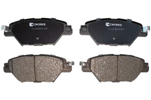 Тормозные колодки задние, Low Metallic C12CR0169 C12CR0169 CWORKS