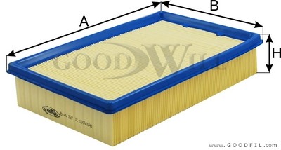 Фильтр воздушный AG227 AG 227 GOODWILL