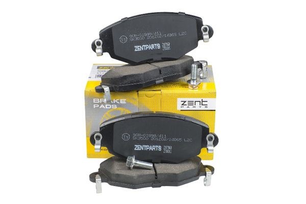 колодки дисковые передние! Ford Mondeo III 1.8i-2.5i/2.0Di 00> Z07368 ZENTPARTS
