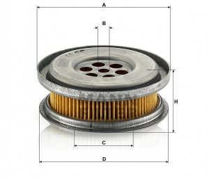 MERCEDES BENZ W124/W213/W140 81x26 H85 MANN FILTER