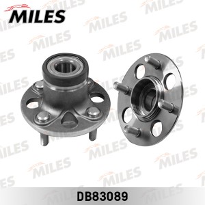 Ступица колеса задняя с подшипником с ABS HONDA JAZZ I 02-08 (SKF VKBA6869) DB83 DB83089 MILES