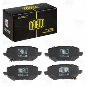 Колодки торм. TANK 500 (21-) диск. зад. (PF 4429) PF 4429 TRIALLI