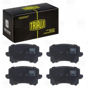 Колодки тормозные дисковые задние PF 2207 TRIALLI